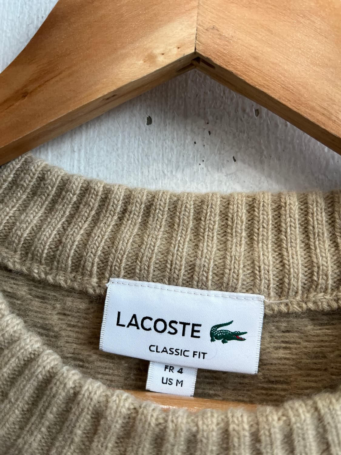 라코스테 울 캐시미어 니트  상품이미지4