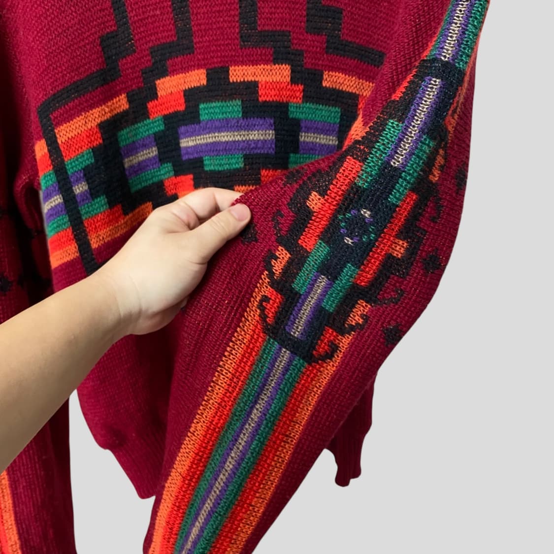 (M)펜들턴 나바호 버진 울 크루넥 니트 스웨터 상품이미지5