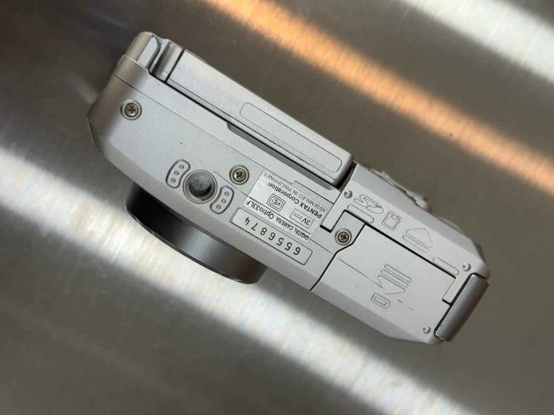 레어템/셀카가능)펜탁스 옵티오 33lf 실버 빈티지디카 상품이미지7