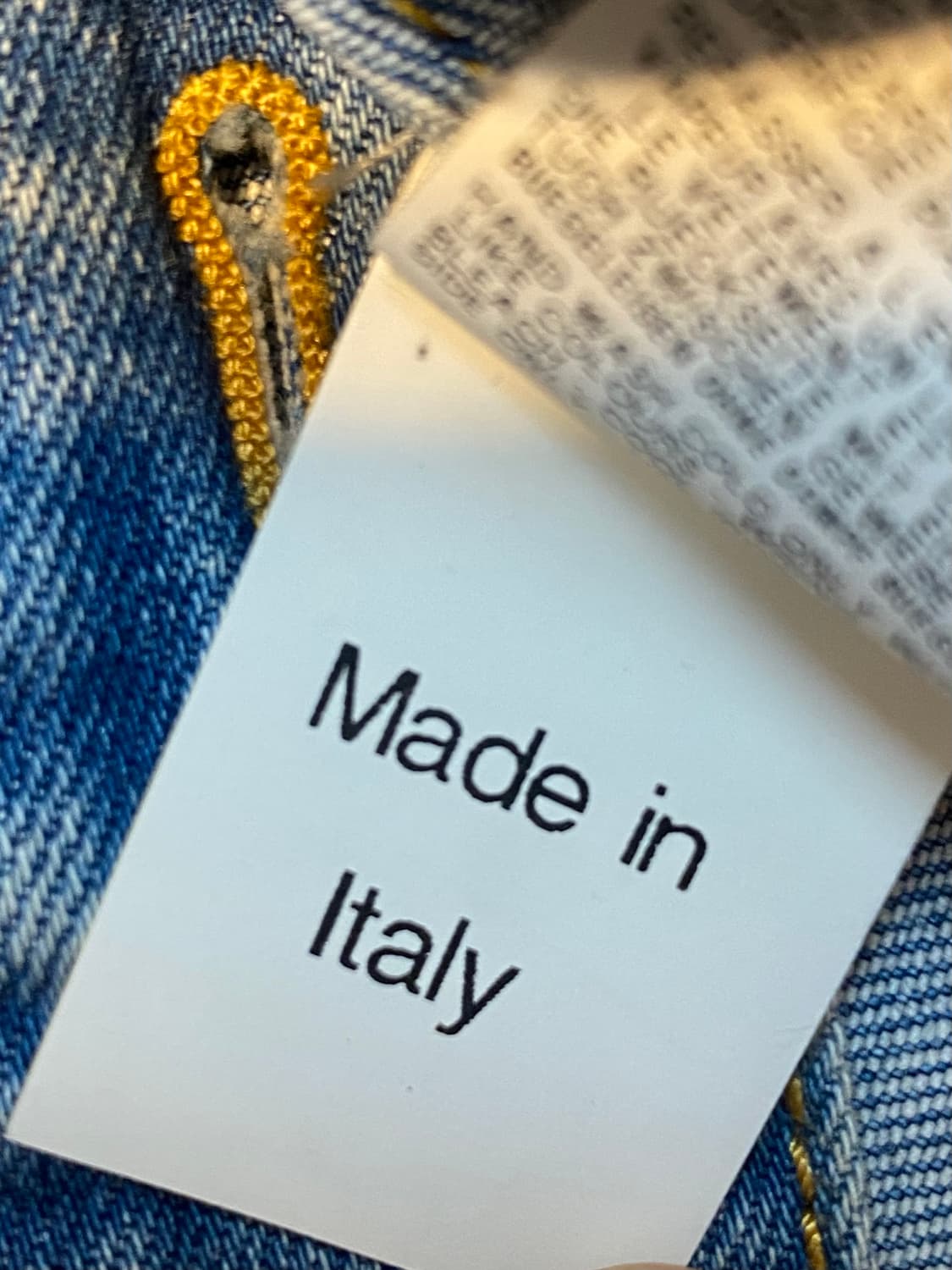 모스키노 쿠튀르 비즈 자수 데님 자켓 상품이미지10