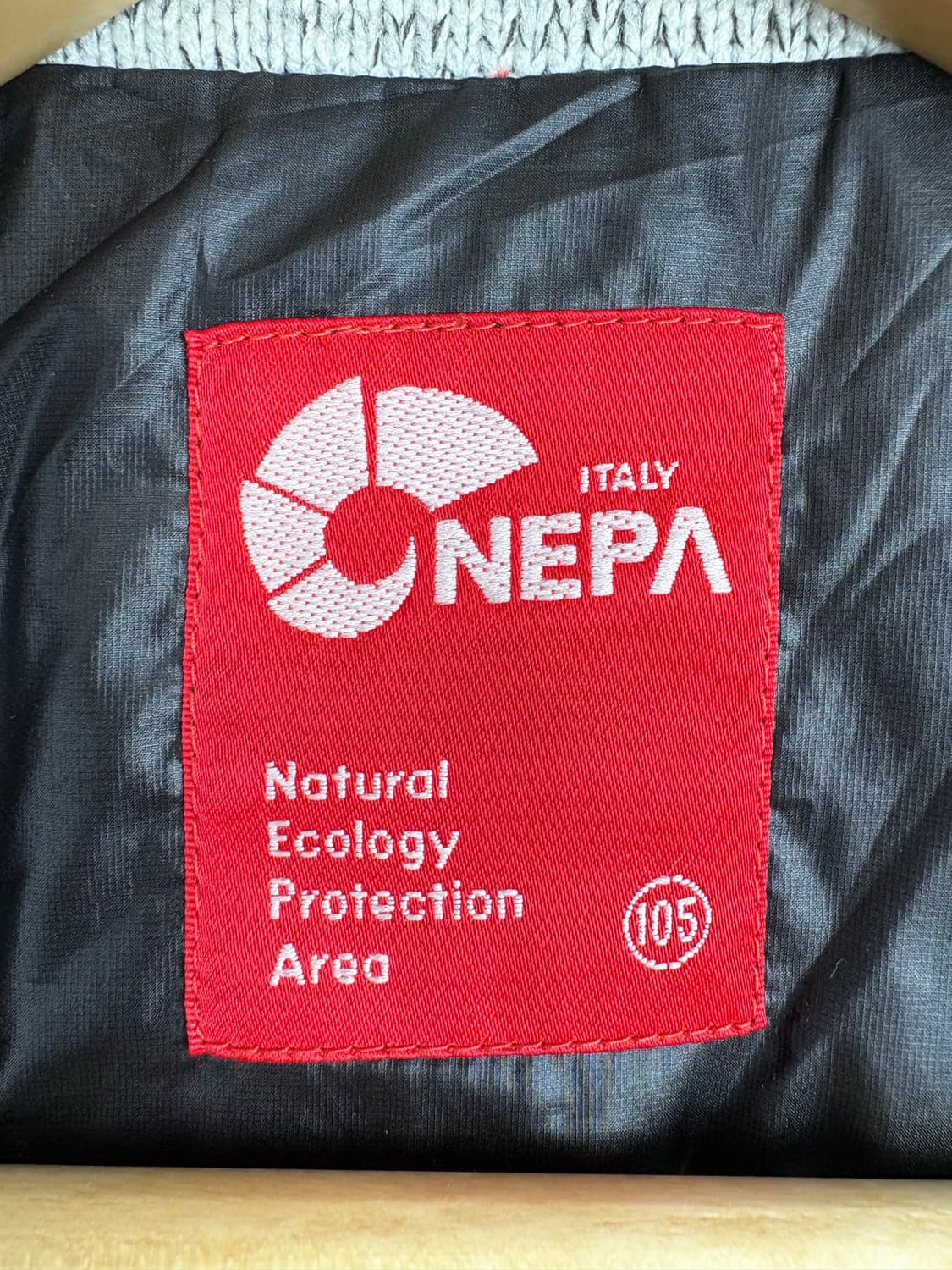 네파 트레이닝 상의 집업 자켓 (겉기모) 상품이미지6