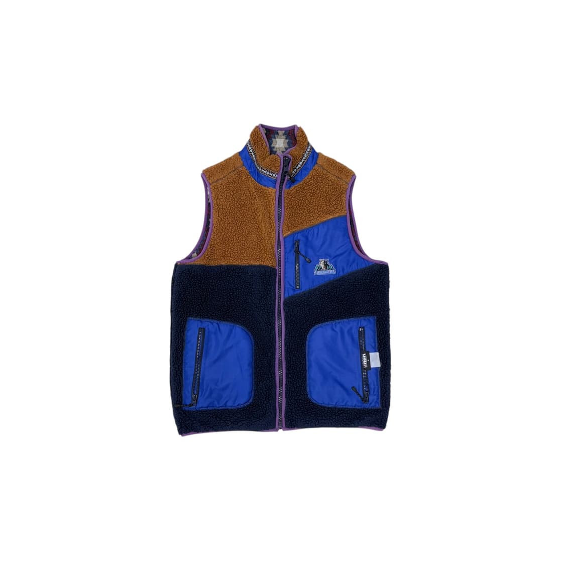 [M] NBA 팀버울브스 리버시블 후리스 베스트 상품이미지3