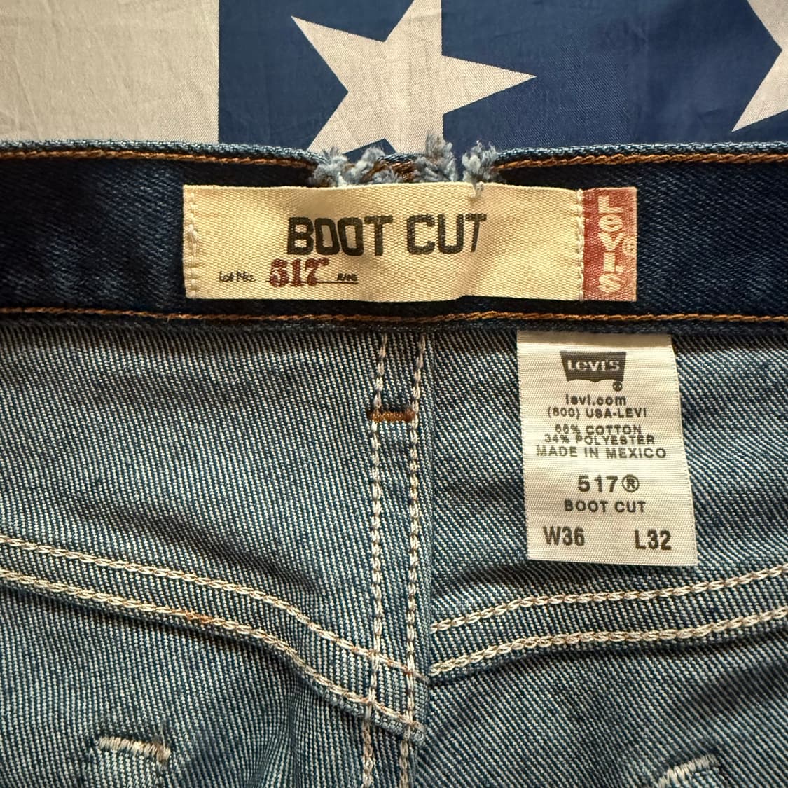 [36] Levi's 리바이스 517 데님 청바지 -6 상품이미지7