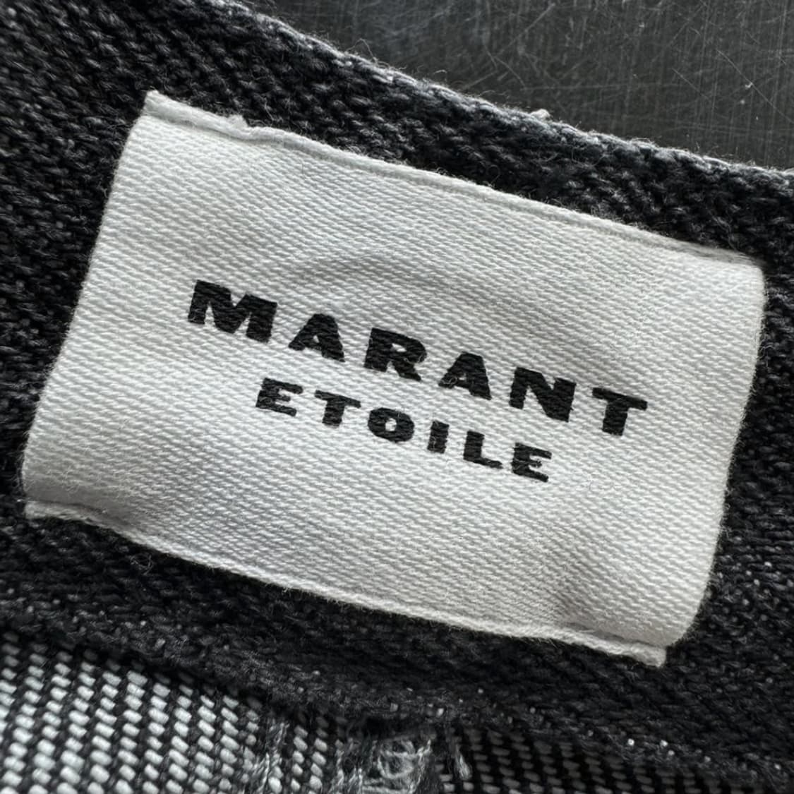 이자벨마랑 에뚜왈 23 슬릿 데님 스커트 상품이미지3