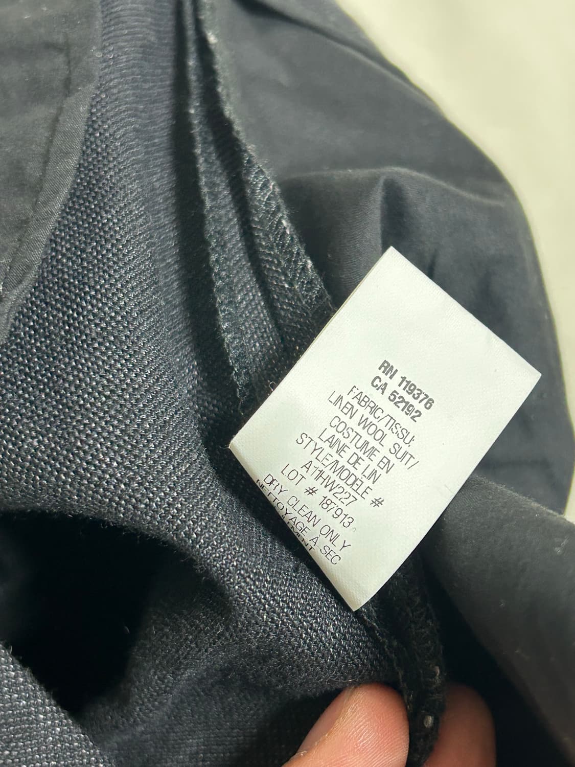 헬무트 랭 스트레이트 트라우져 2 상품이미지3