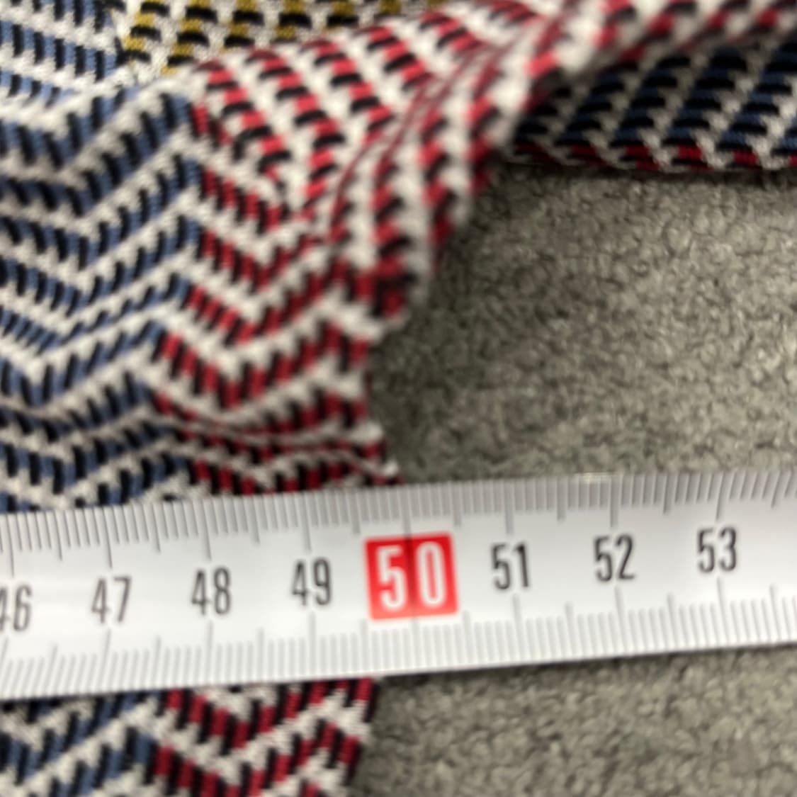 100 미쏘니 90s 멀티컬러 패턴 카라 롱슬리브 상품이미지6