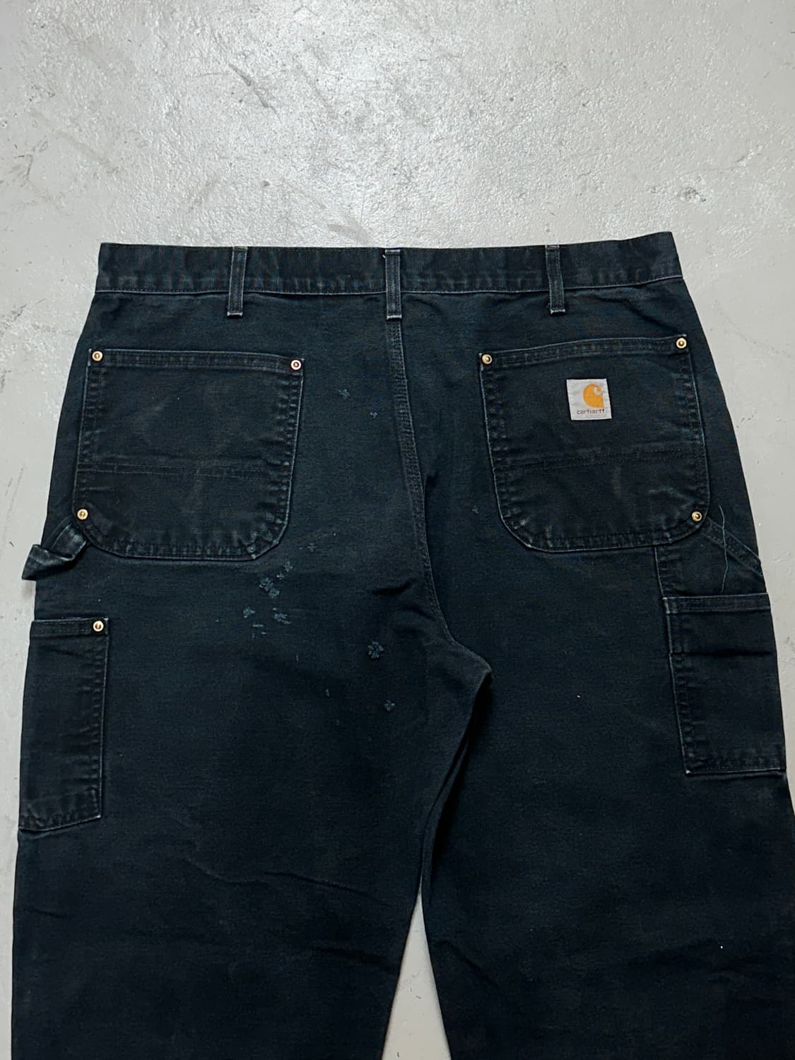 OG USA Made 칼하트 B01 더블니 블랙 칼하트 썩블니 카펜터 상품이미지6