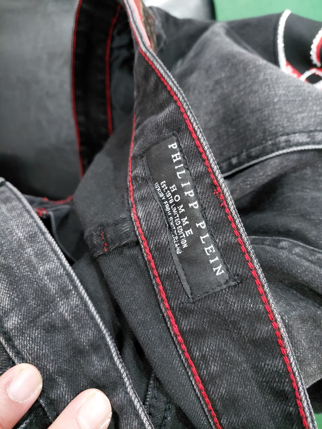 37.5 필립플레인  블랙진   상품이미지6