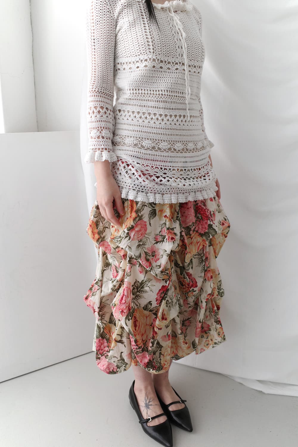 cloud flower skirt 상품이미지6