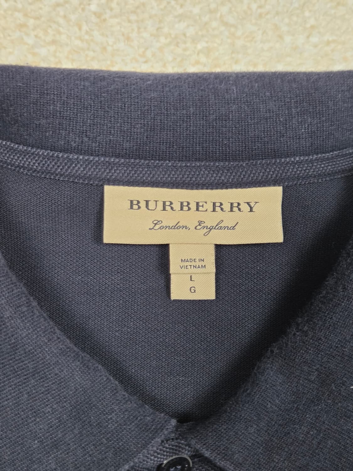 [버버리] 에퀴스트리안 나이트 로고 피케 반팔 셔츠 | S00135 상품이미지3