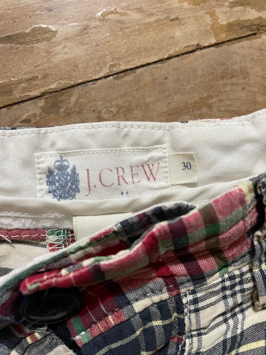 J.CREW 패치워크 반바지 30 상품이미지2