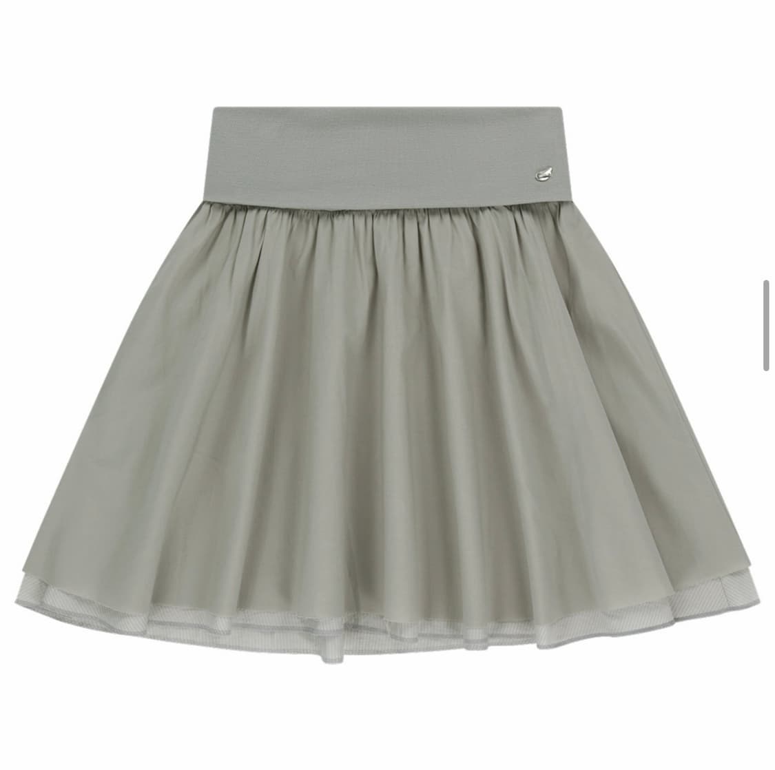 코이세이오 더블 셔링 스커트 그레이 상품이미지1