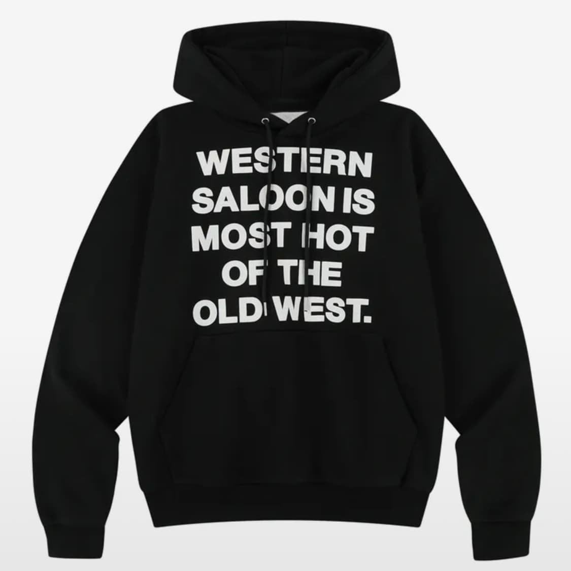 더바이닐하우스 TYPO HOODIE BLACK 타이포 후디 후드티 블랙 상품이미지1