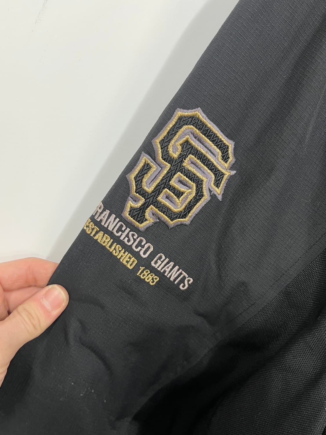 MLB 샌프라시스코 자이언츠 떡볶이 집업 후드 점퍼 상품이미지5