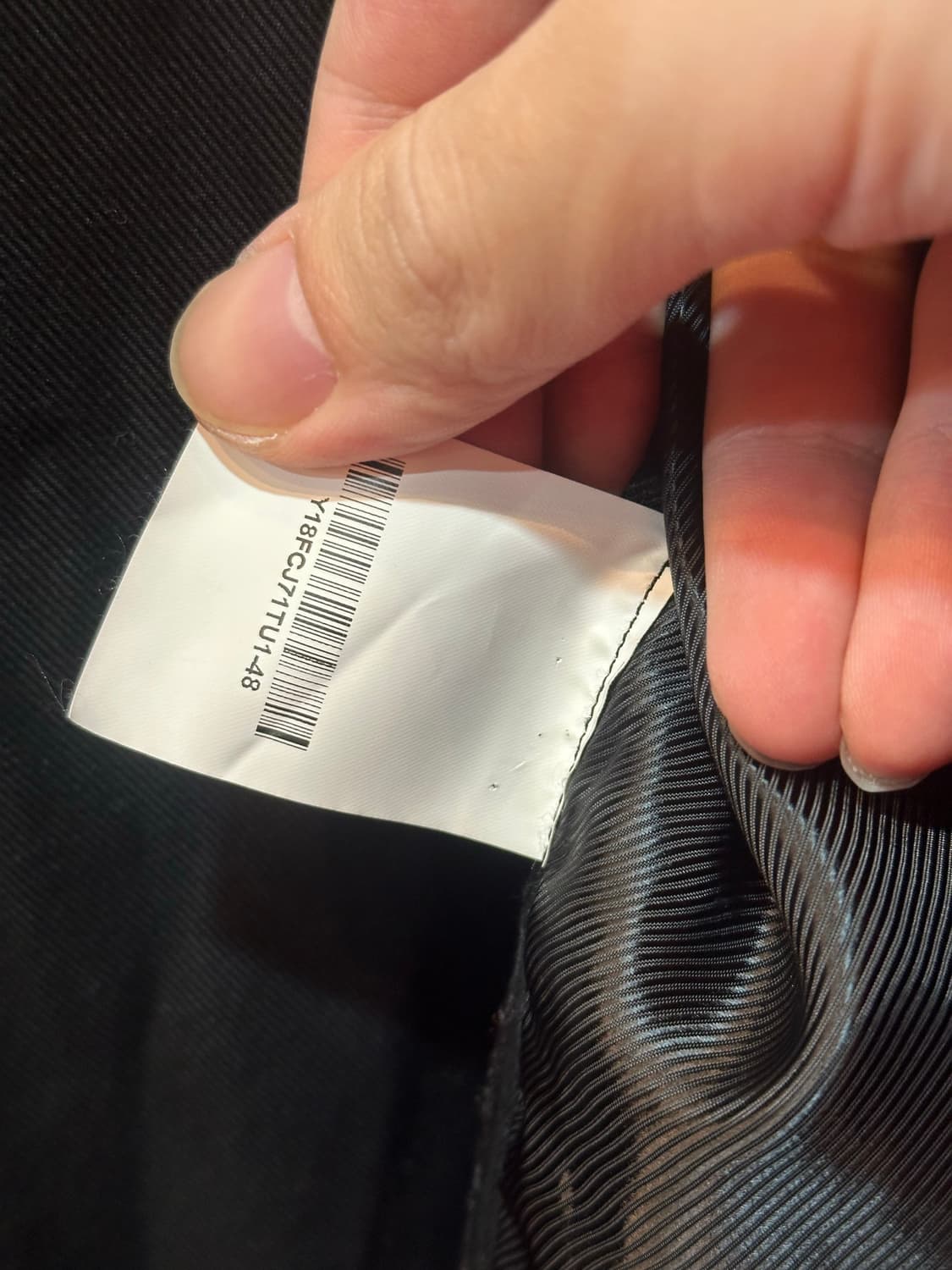 우영미 믹스 코튼 백슬릿 자켓 상품이미지6