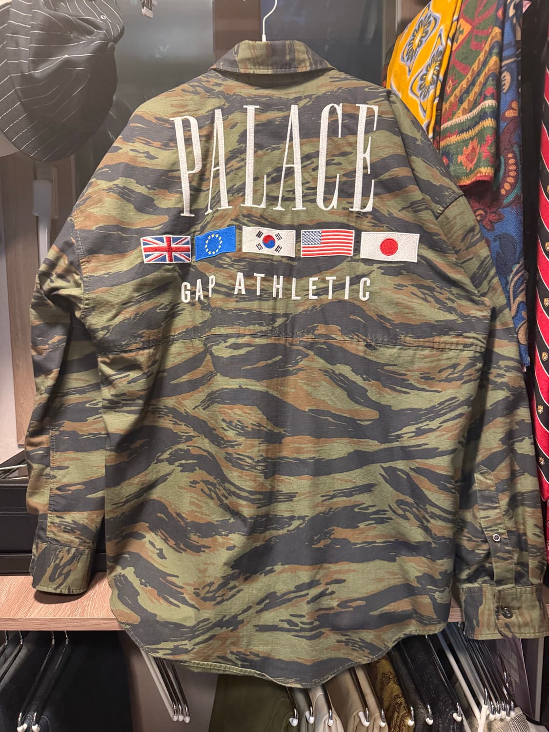 GAP × PALACE 옥스포드 드롭 카모 셔츠 상품이미지4