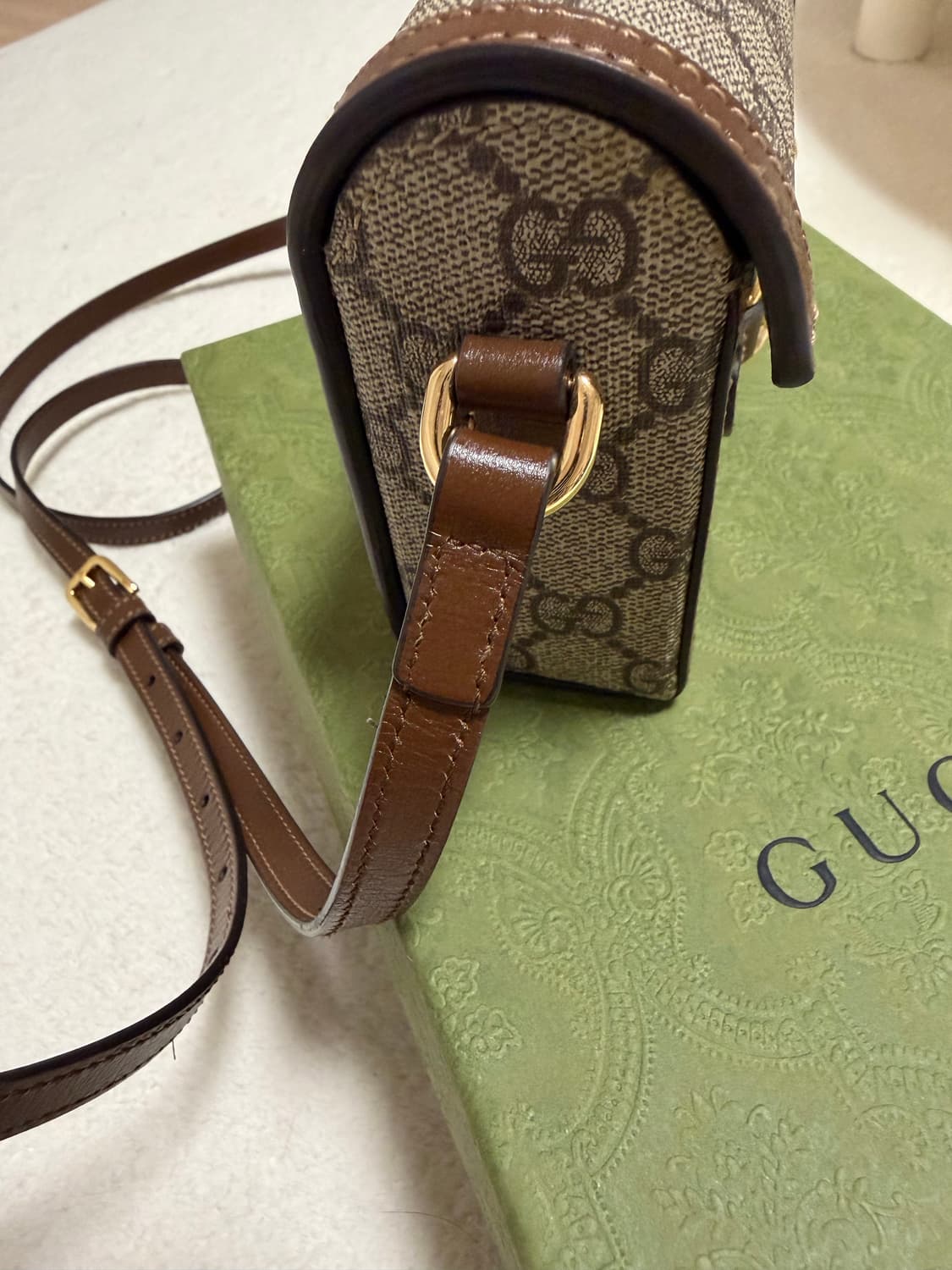 구찌 홀스빗 1955 미니백 상품이미지5