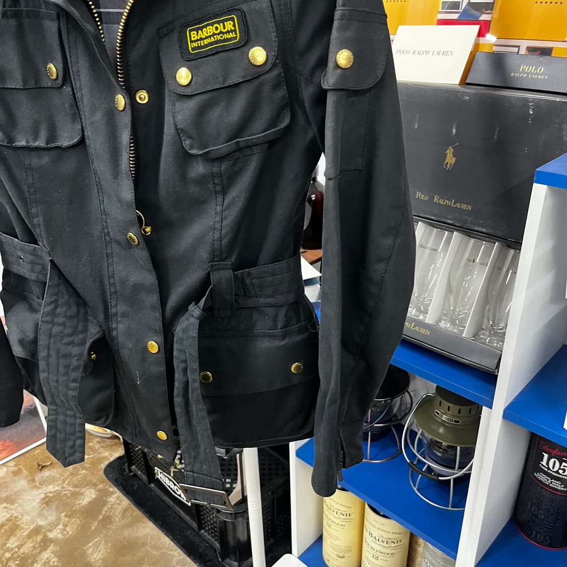 바버 우먼 인터네셔널 왁스자켓 Uk8 상품이미지3