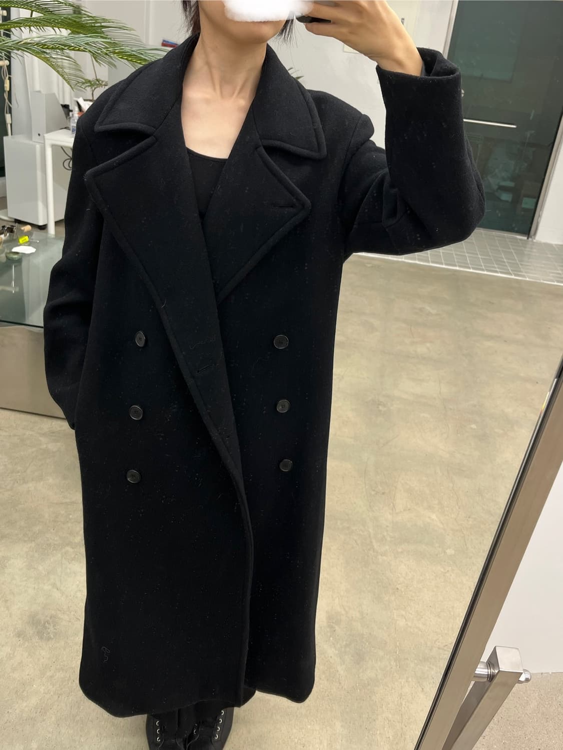 LEEY 엘이이와이 롱 코트 상품이미지1