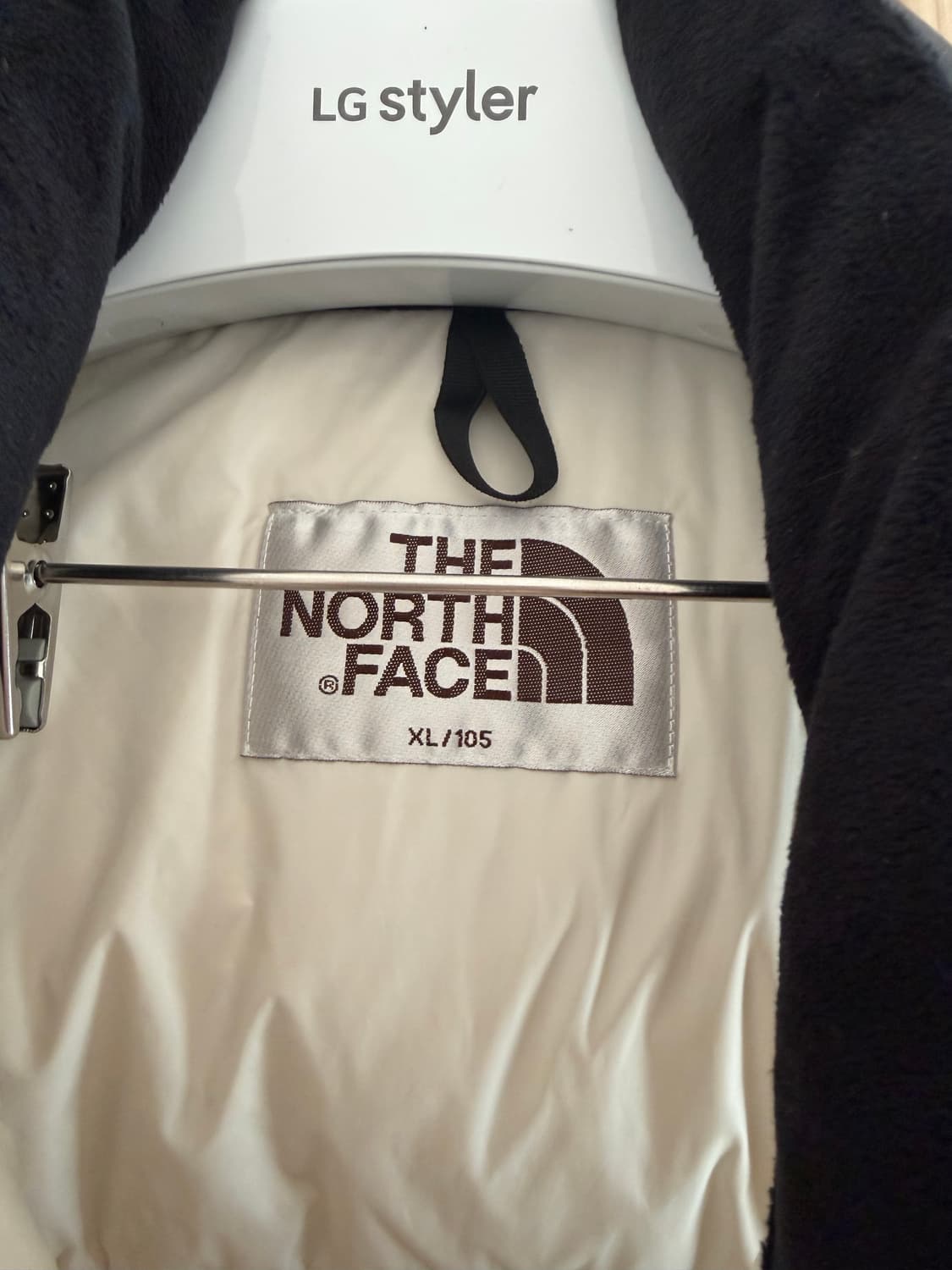 24FW 노스페이스 1996 에코눕시 베스트 크림 XL 상품이미지3