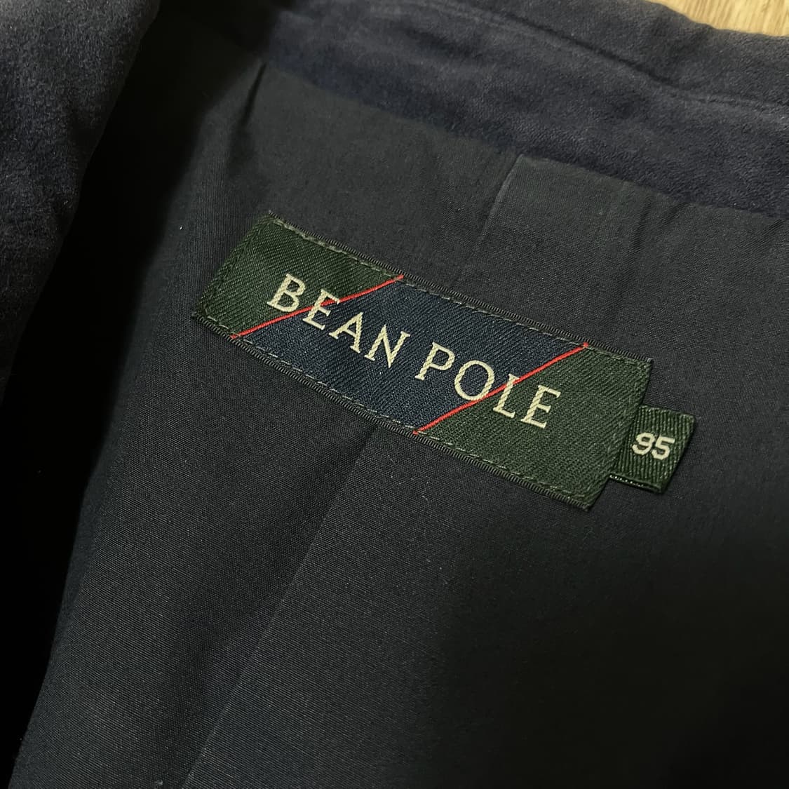 빈폴 자수 로고 코듀로이 블레이저 자켓 [네이비] M/95 상품이미지6