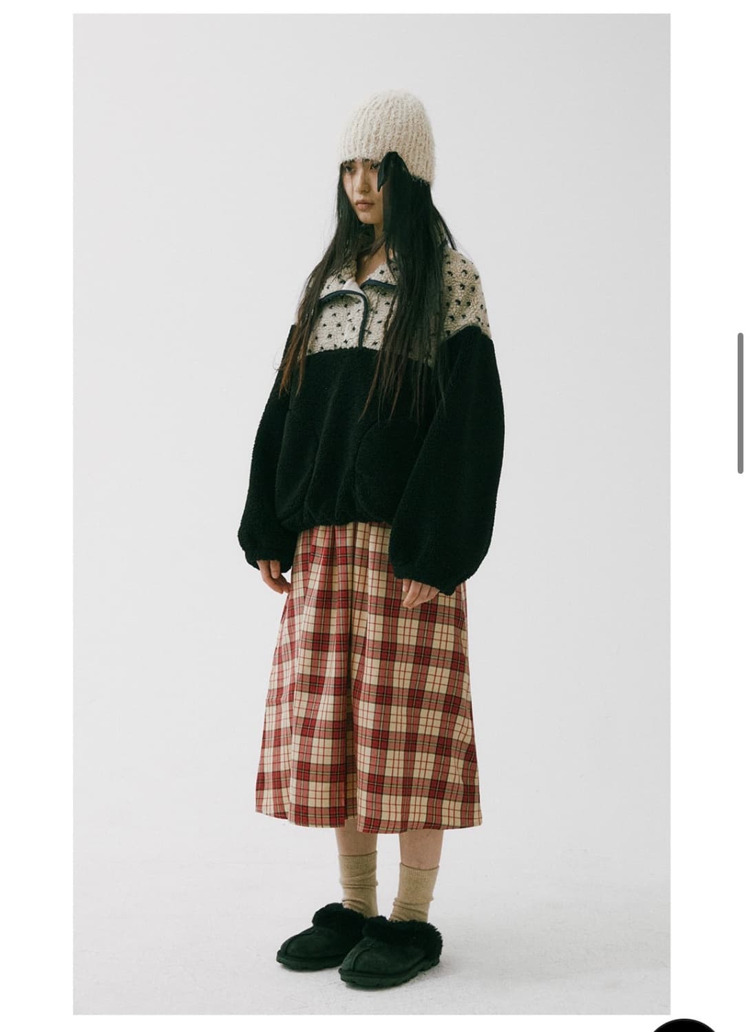 호쿠스포쿠스 플리스반집업 상품이미지3