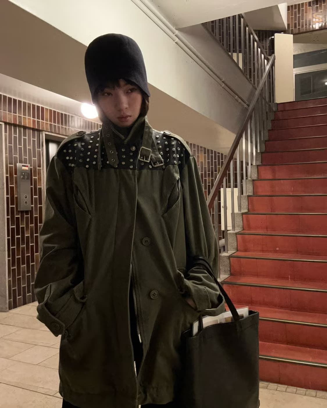 Saint Laurent 14FW lambskin military 상품이미지2