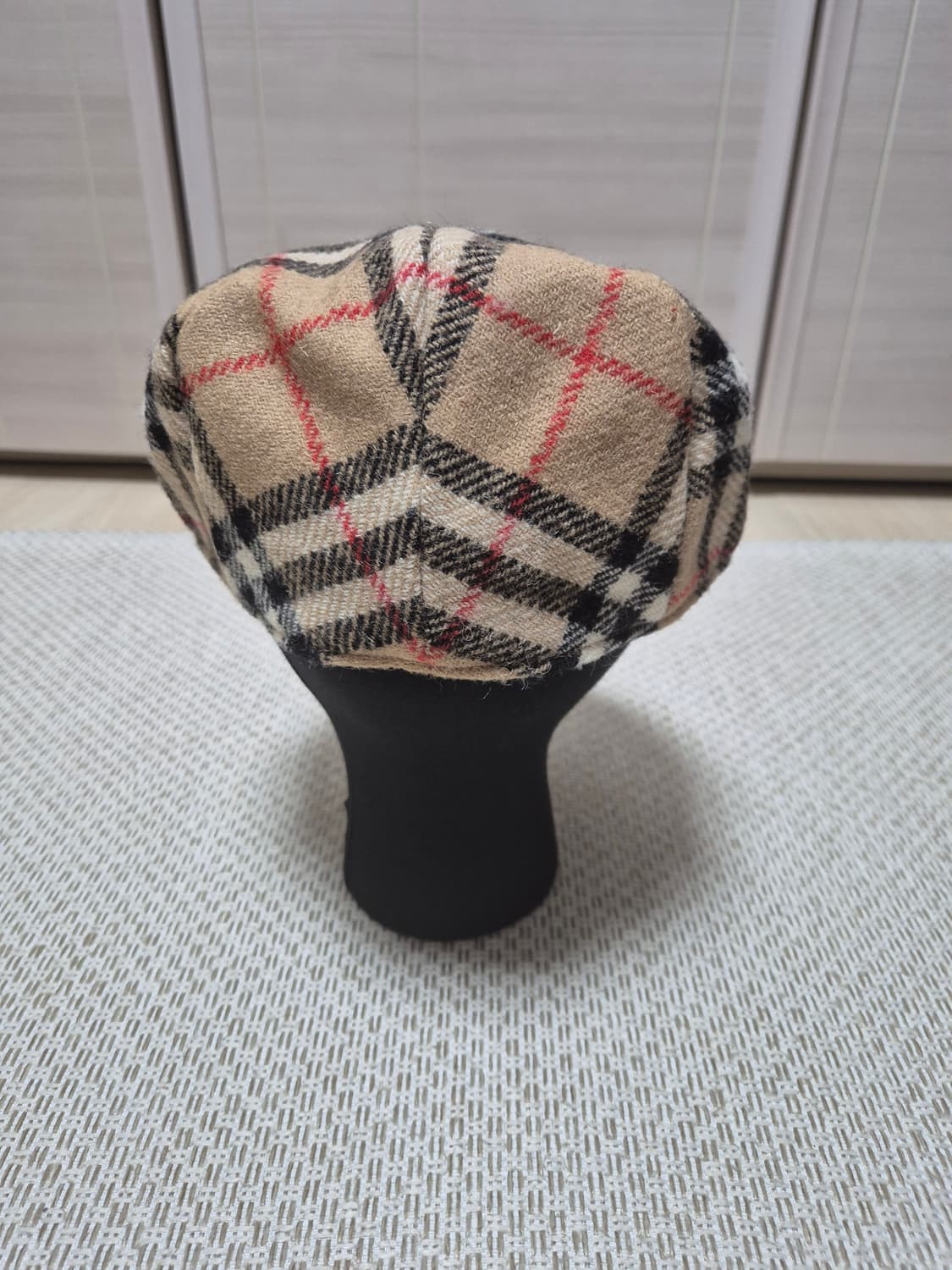(정품) 버버리 체크   헌팅캡 뉴스보이캡 라지 상품이미지5