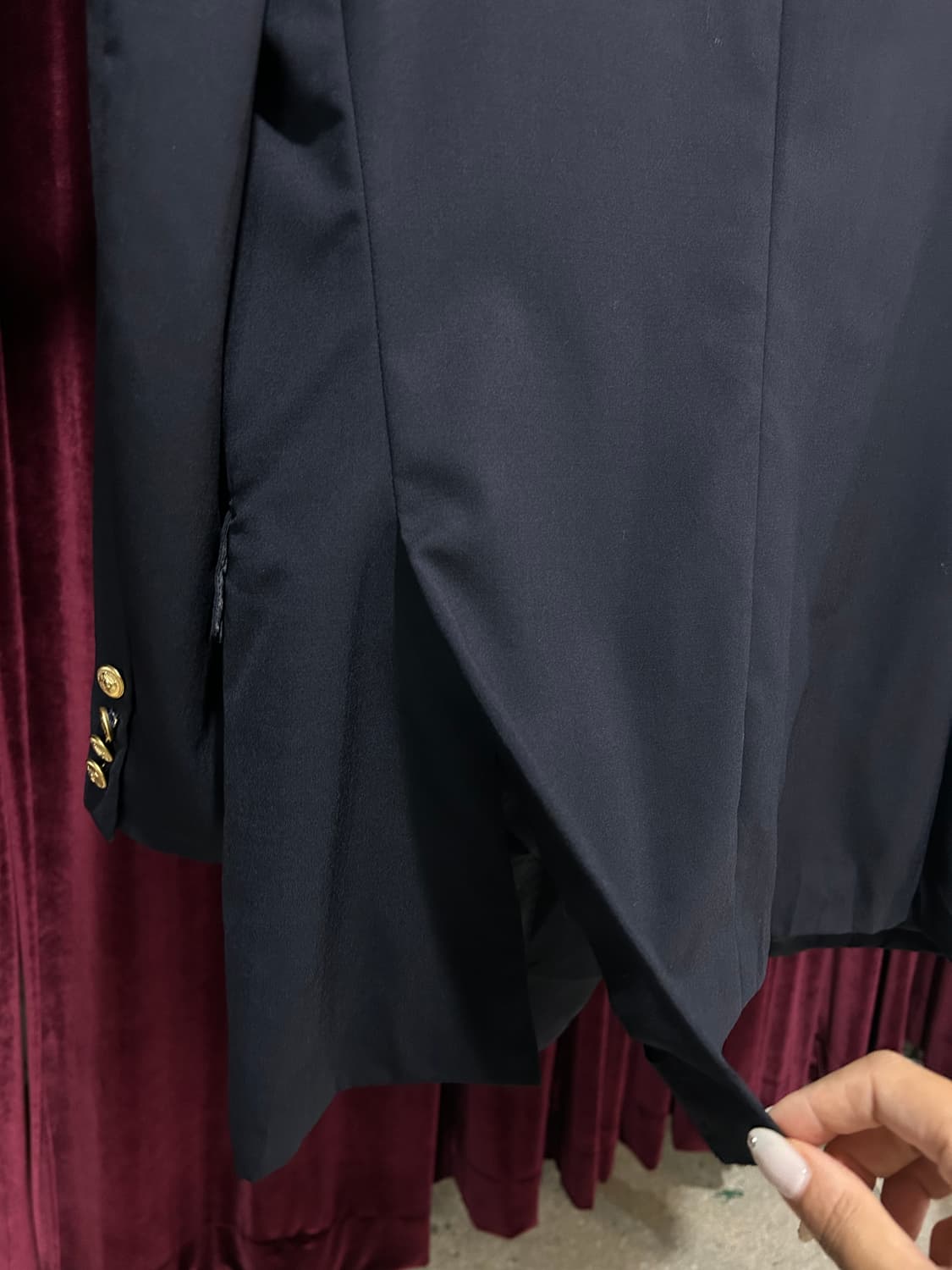 CHAPS by RALPH LAUREN navy blazer 상품이미지8