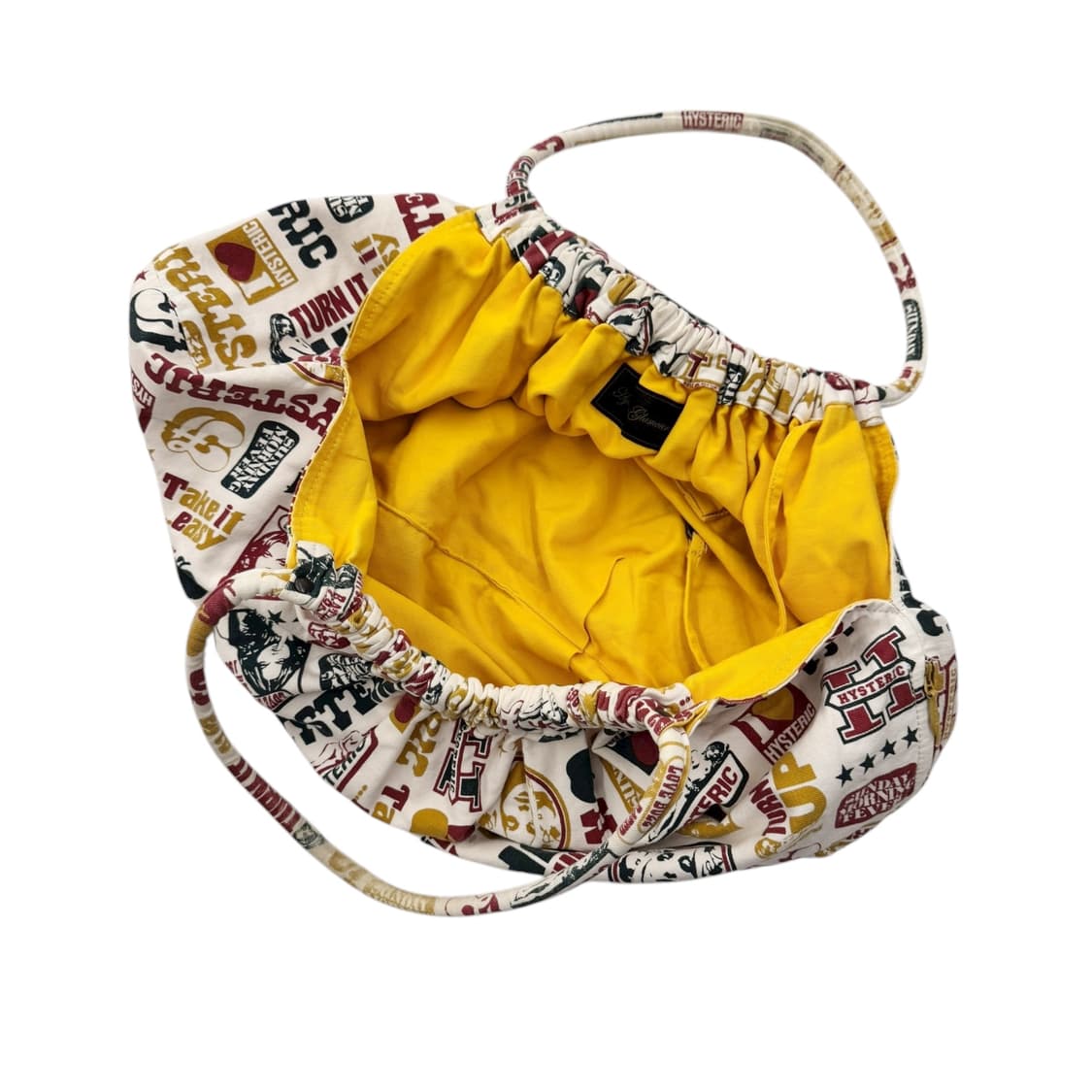 히스테릭글래머 프린티드 셔링 숄더백 아이보리 상품이미지8