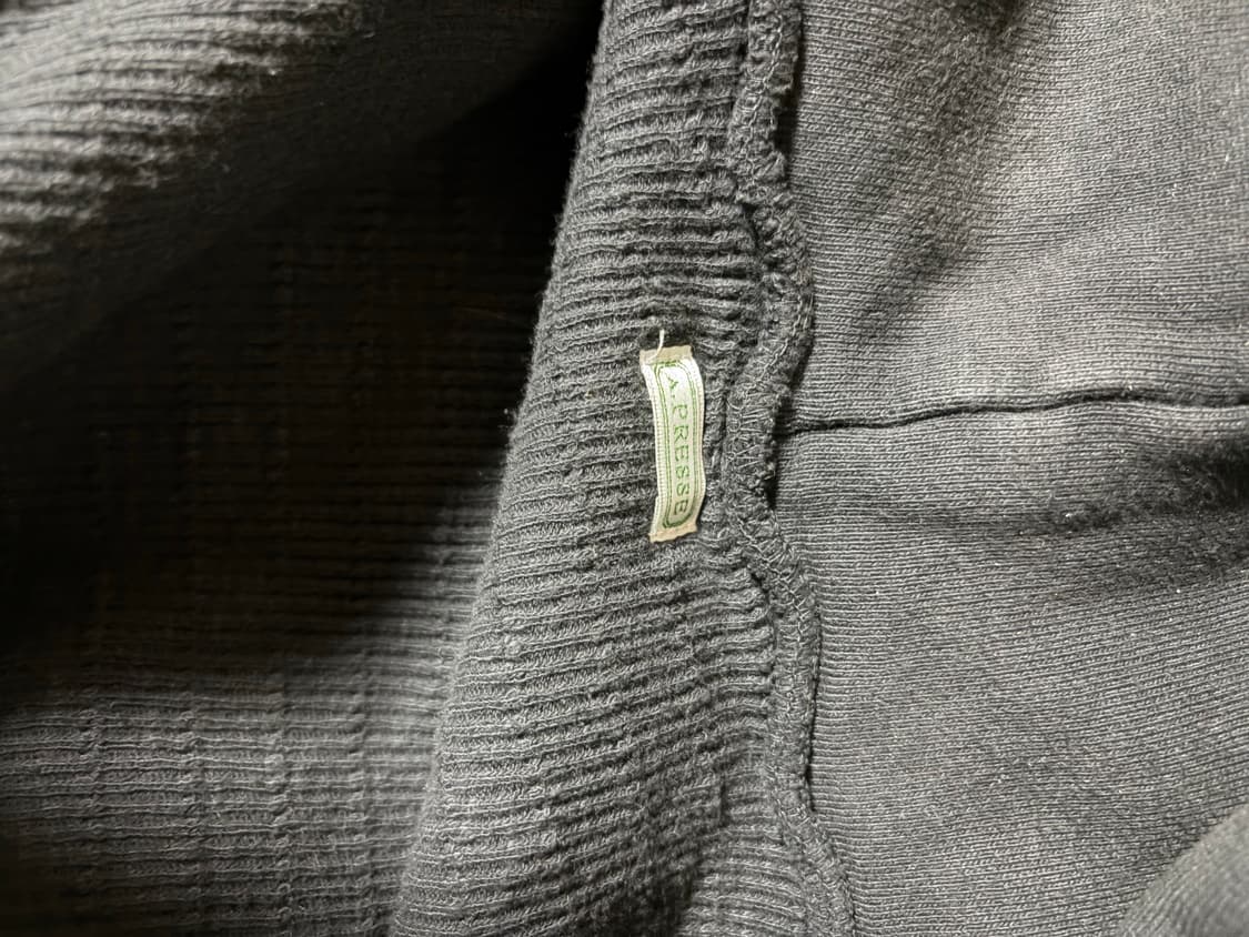 아프레쎄 후드집업 블랙 2 상품이미지3