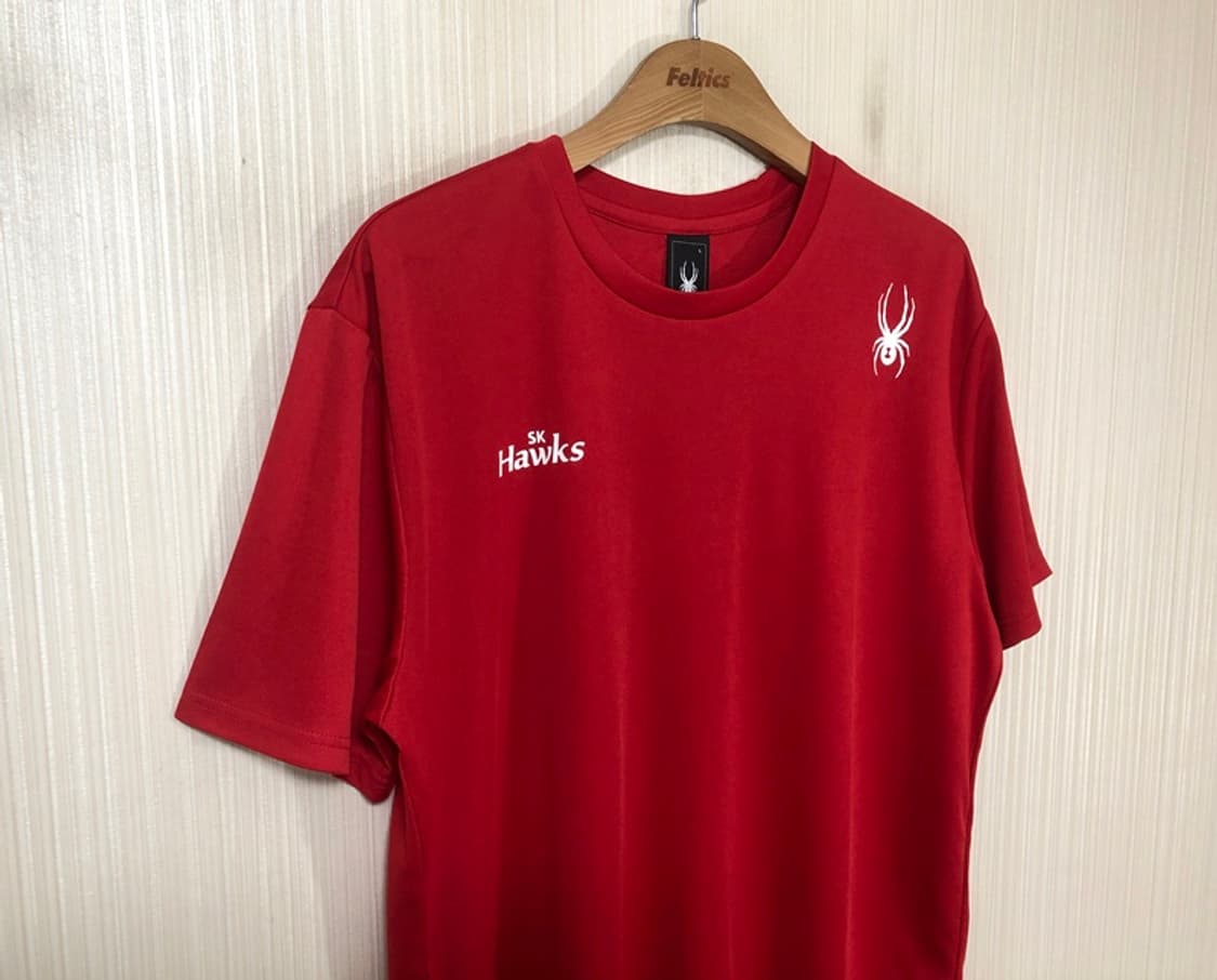 핸드볼 H리그 스파이더 청주SK호크스 선수지급 트레이닝셔츠 L 상품이미지5
