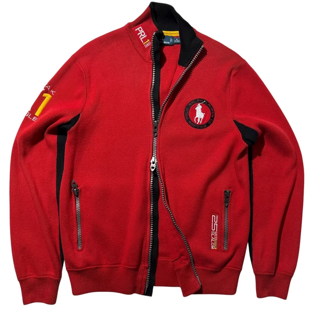 폴로 랄프로렌 PRL1 레이싱 투웨이 니트 집업 자켓 상품이미지1