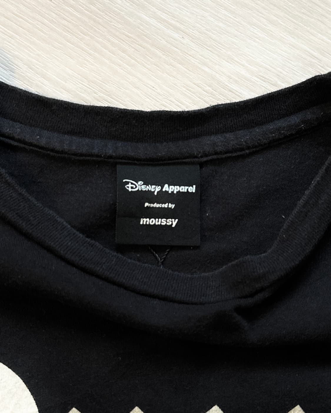 [DISNEY X MOUSSY] queen black t shirt 상품이미지4