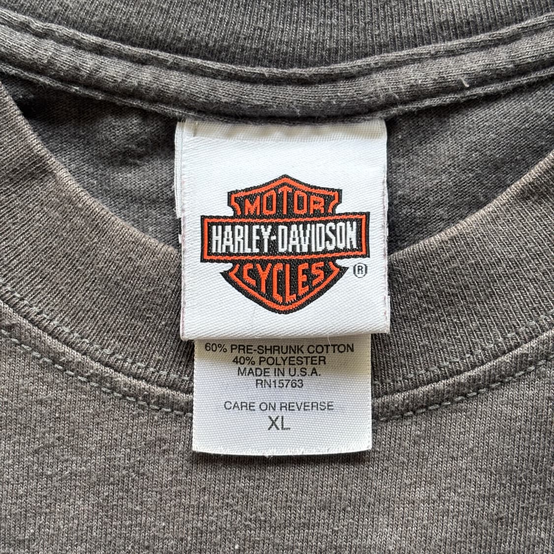 빈티지 할리데이비슨 라이트닝 롱슬리브 티셔츠 상품이미지6