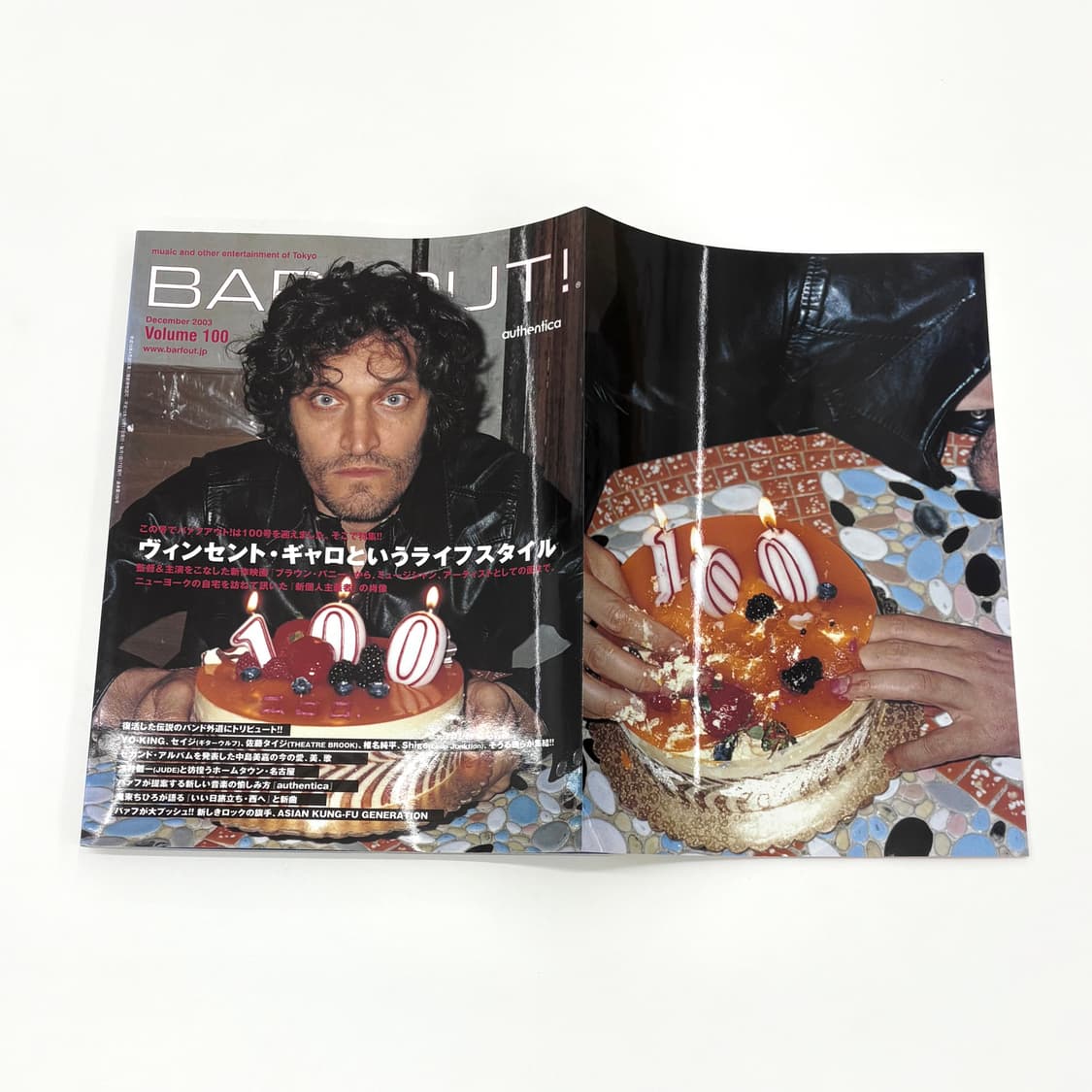 Vincent Gallo magazine 2003 빈센트 갈로 상품이미지2