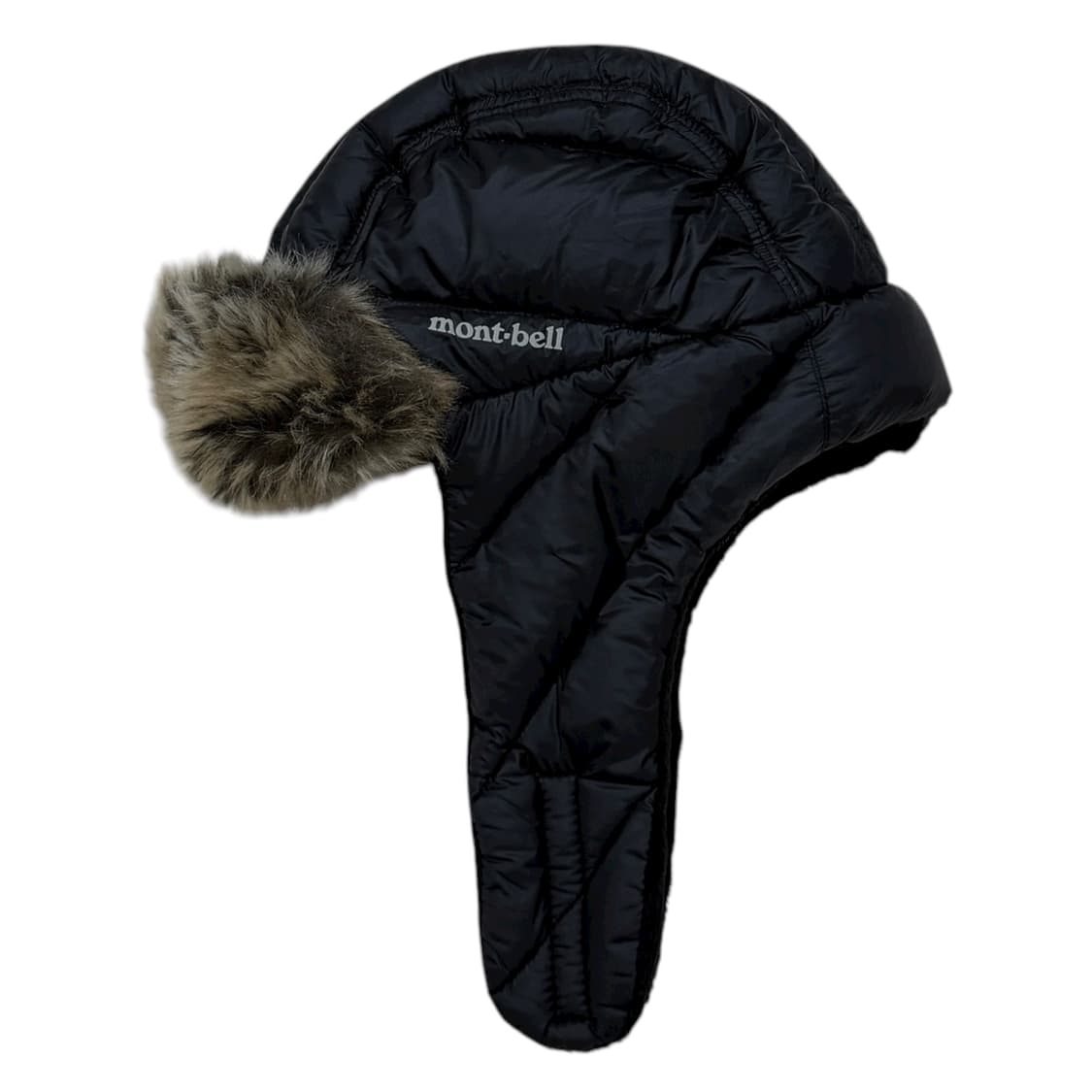 몽벨 빈티지 트루퍼햇 귀도리 나일론 방한 고소모 모자 블랙 상품이미지1