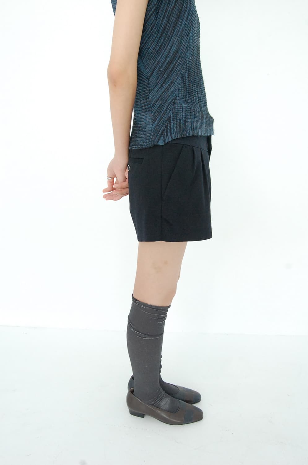 Sov pin tuck shorts 상품이미지4