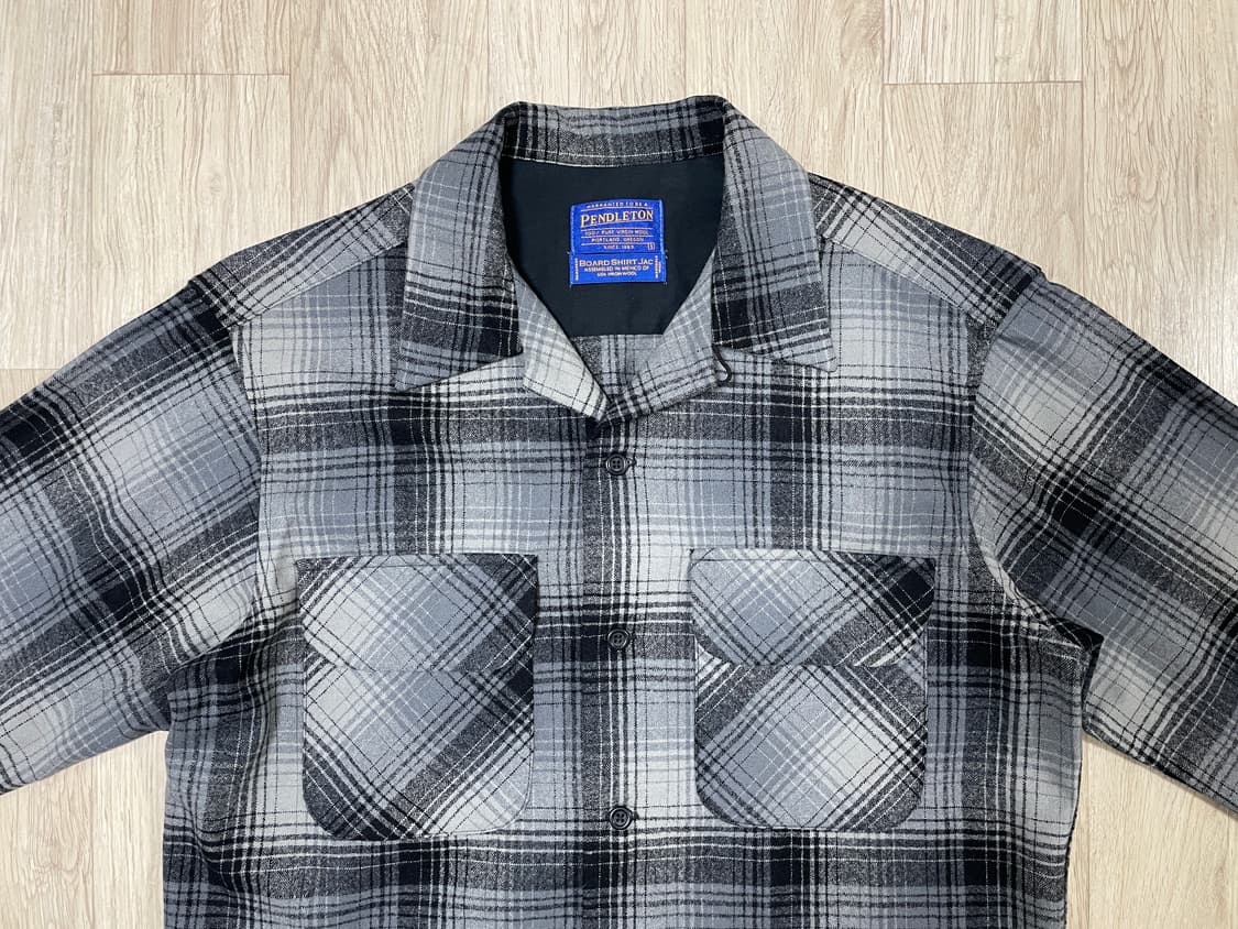 95~100) 펜들턴 체크 울 보드셔츠(RRL&LVC&폴로) 상품이미지4