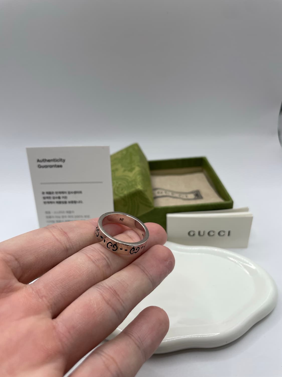 구찌 반지 24호 고스트링 상품이미지6