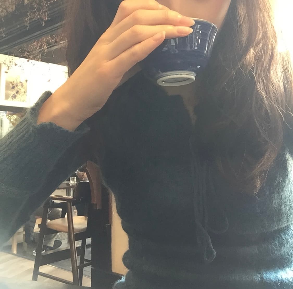 블루 빈티지 니트 상품이미지1