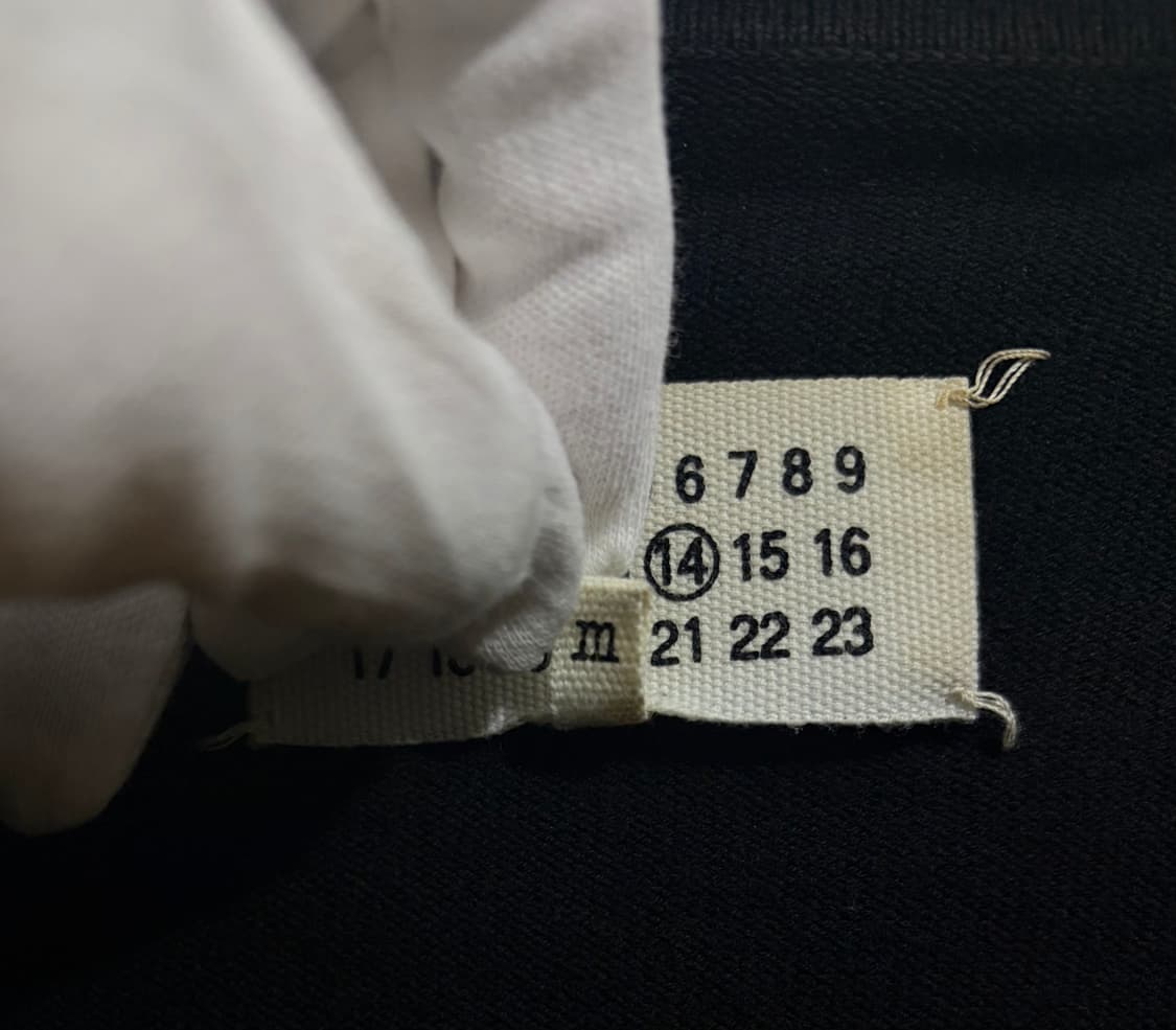 마르지엘라 엘보우패치 가디건 블랙 상품이미지5