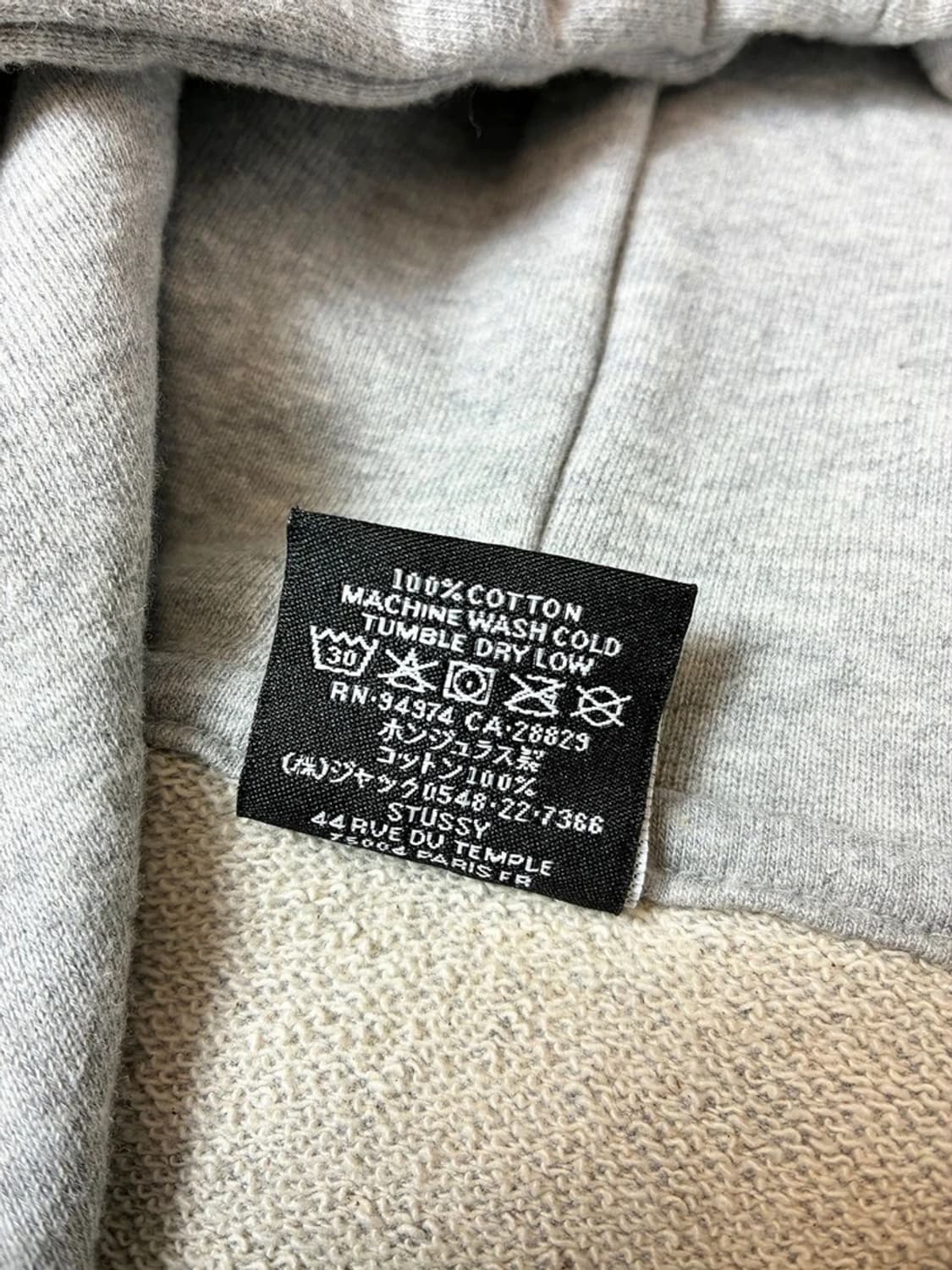 스투시 도버스트릿 싱가포르 빅로고 후드티 PN8453 상품이미지9