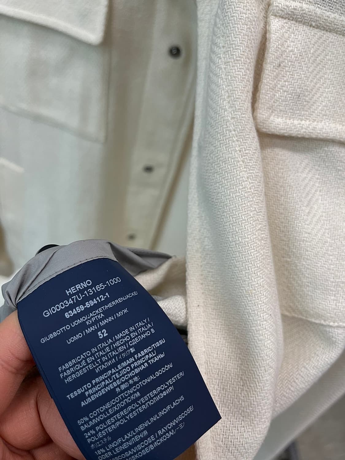 105-110) 에르노 신형 린넨 트러커  상품이미지8