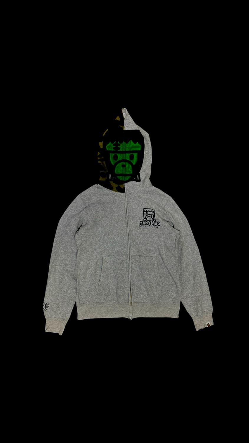 베이프 프랑켄슈타인 콜라보 마일로 후드 집업 상품이미지1