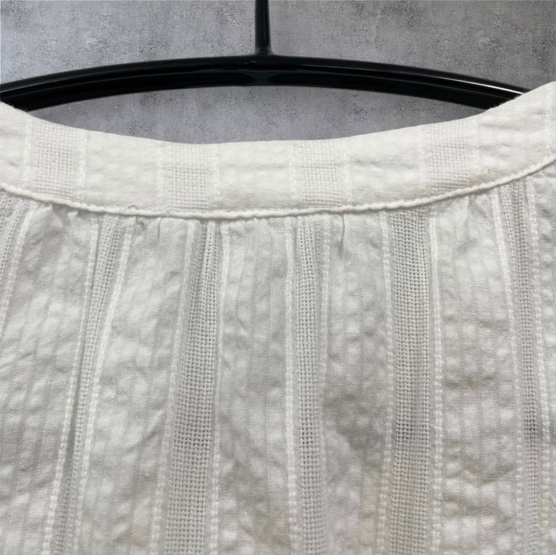 클럽모나코 화이트 보헤미안 레이스 코튼 블라우스 S 상품이미지9