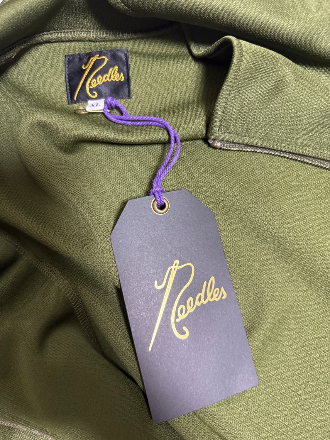 니들스 트랙자켓 올리브 xl  상품이미지4