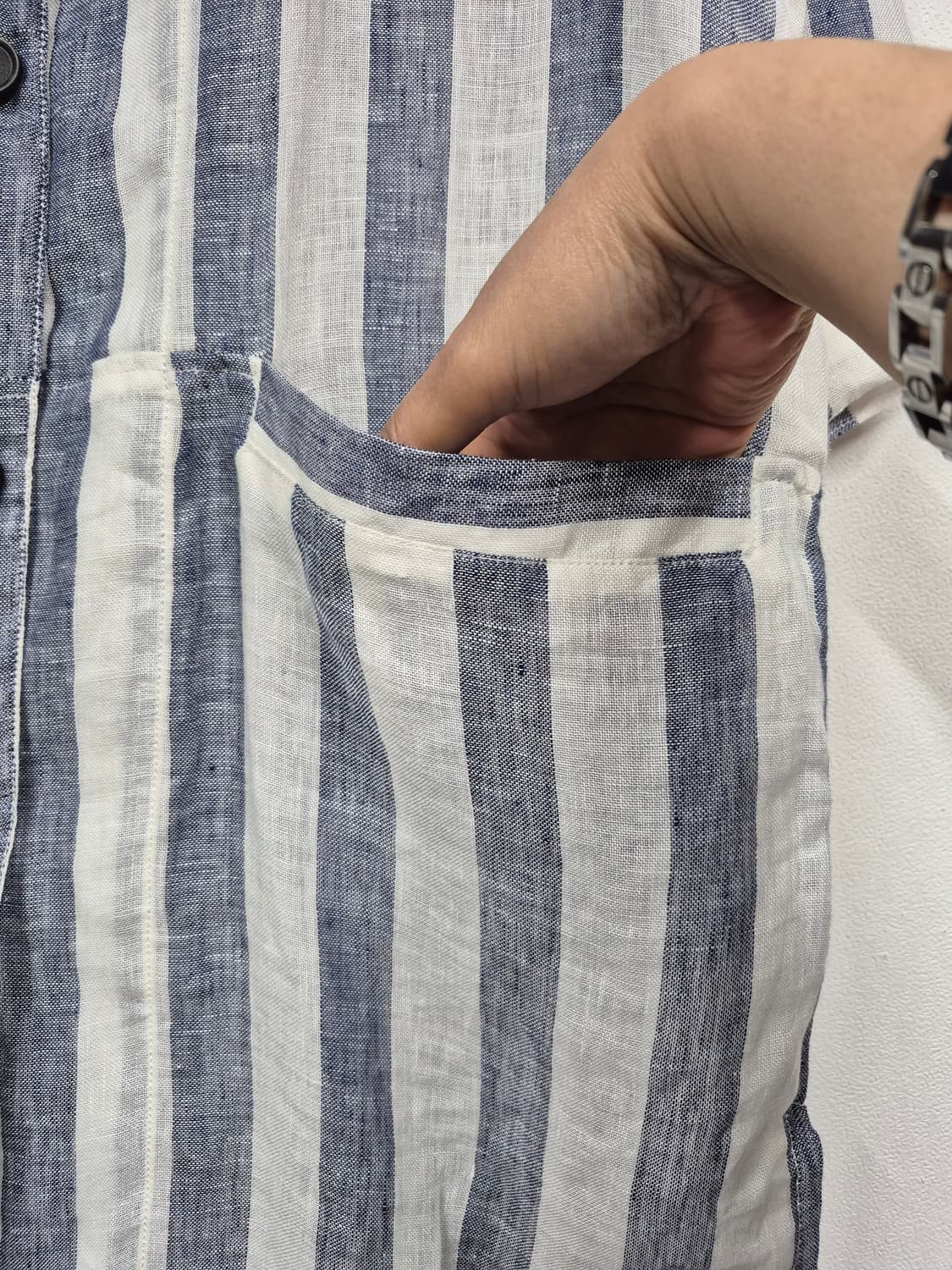 a bridge 린넨 롱 아우터 배송비포함가 상품이미지4