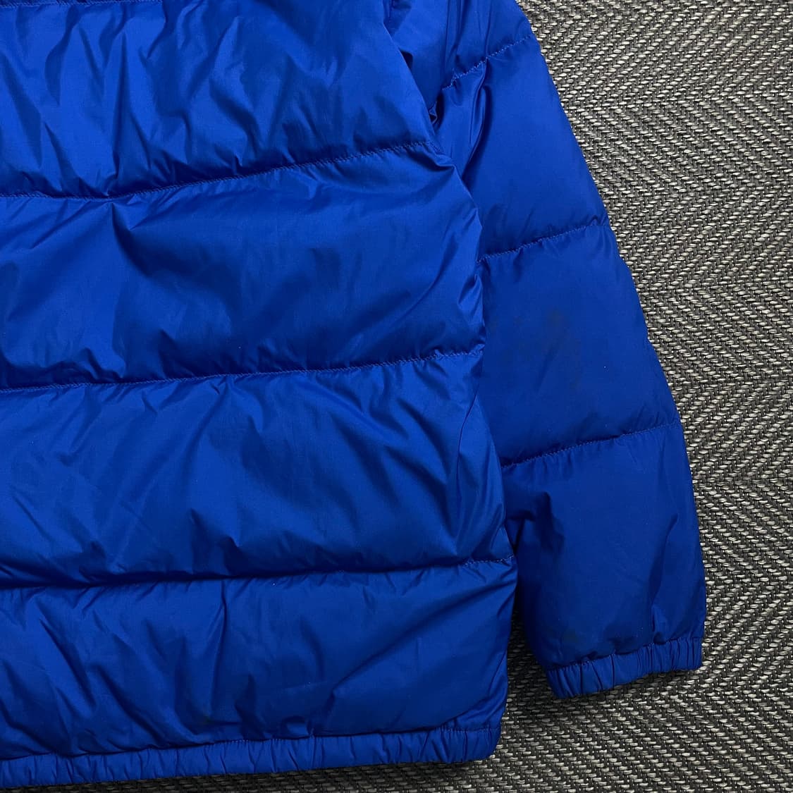 폴로 랄프로렌 포니 구스다운 푸퍼 후드 패딩 블루 y 4760 상품이미지7