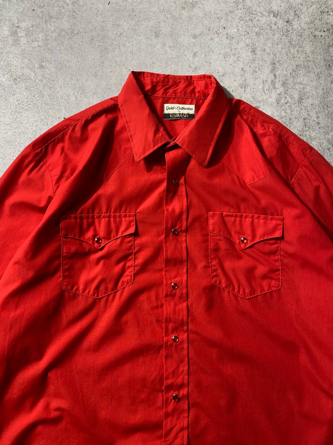 [XL] 90s Karman 카르망 컬렉션 웨스턴 셔츠 상품이미지2